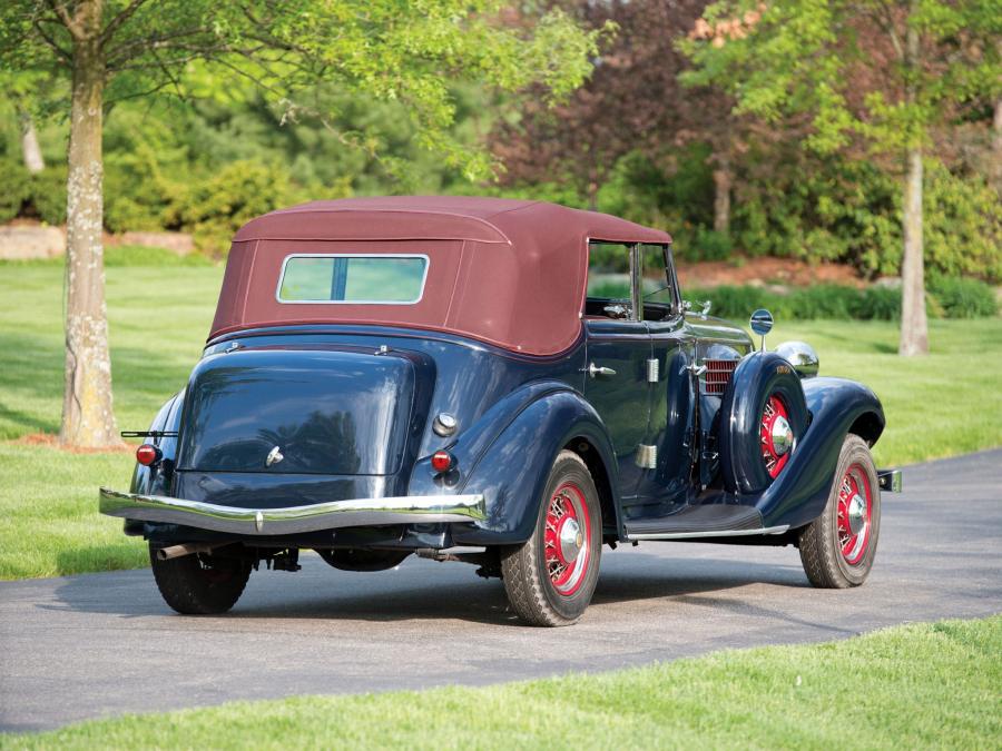  Auburn 851 Supercharged Dual Ratio Phaeton Sedan 1935 года  (фото 2 из 40)